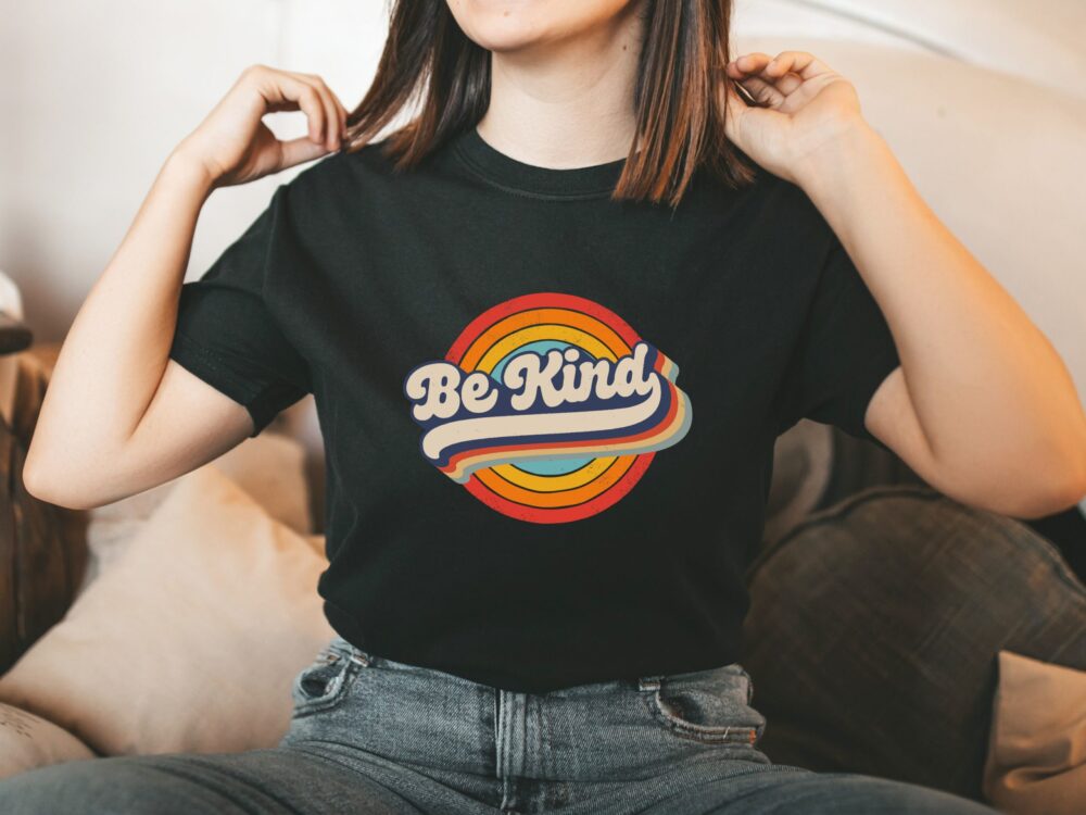Be kind retro shirt