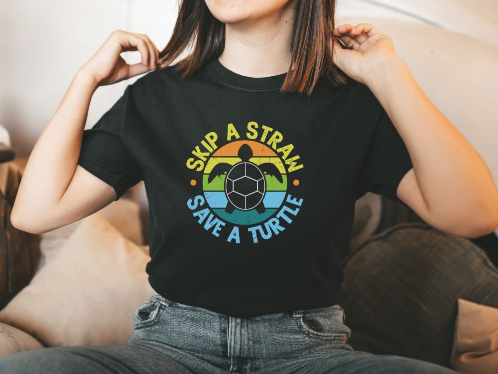 Ecology shirt, Gift for environmentalist, Ocean animal lover shirt, Plastic free tee