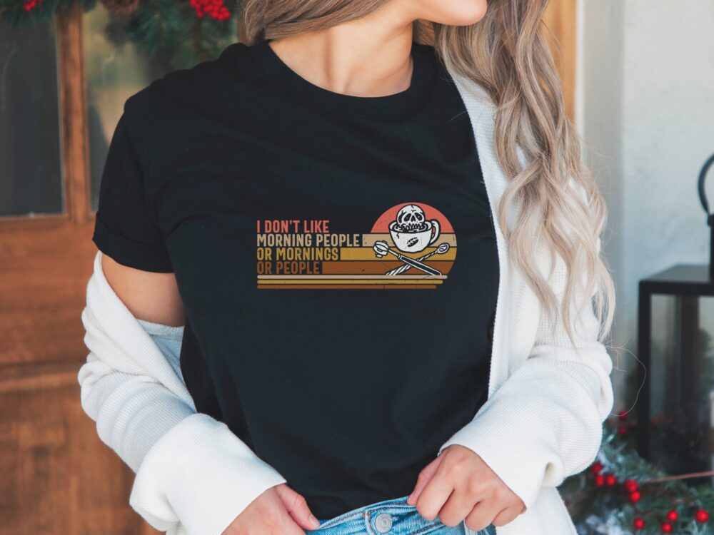 Coffee lover shirt, Introvert shirt, Gift for coffee fan, Co worker gift