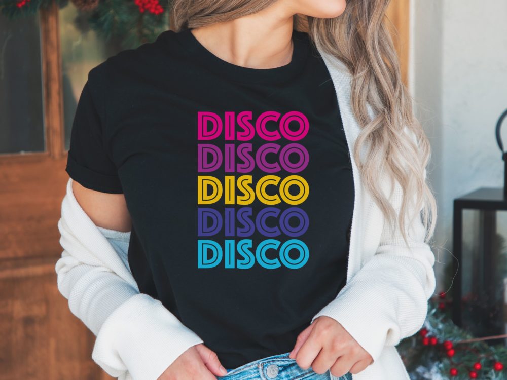 Disco retro shirt