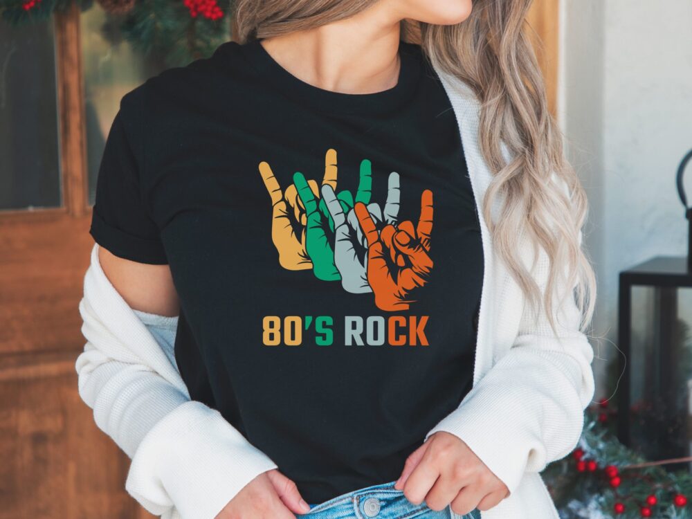 80s rock shirt, Funny retro shirt, Parents Christmas gift