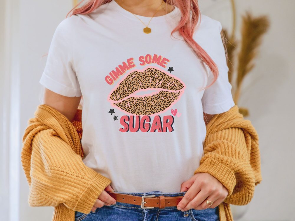 Funny Valentine day shirt, Gimme some sugar tee