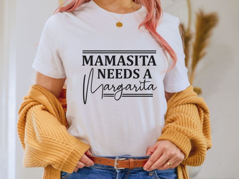Mamasita needs a margarita shirt, Gift for mom, Gift from daughter