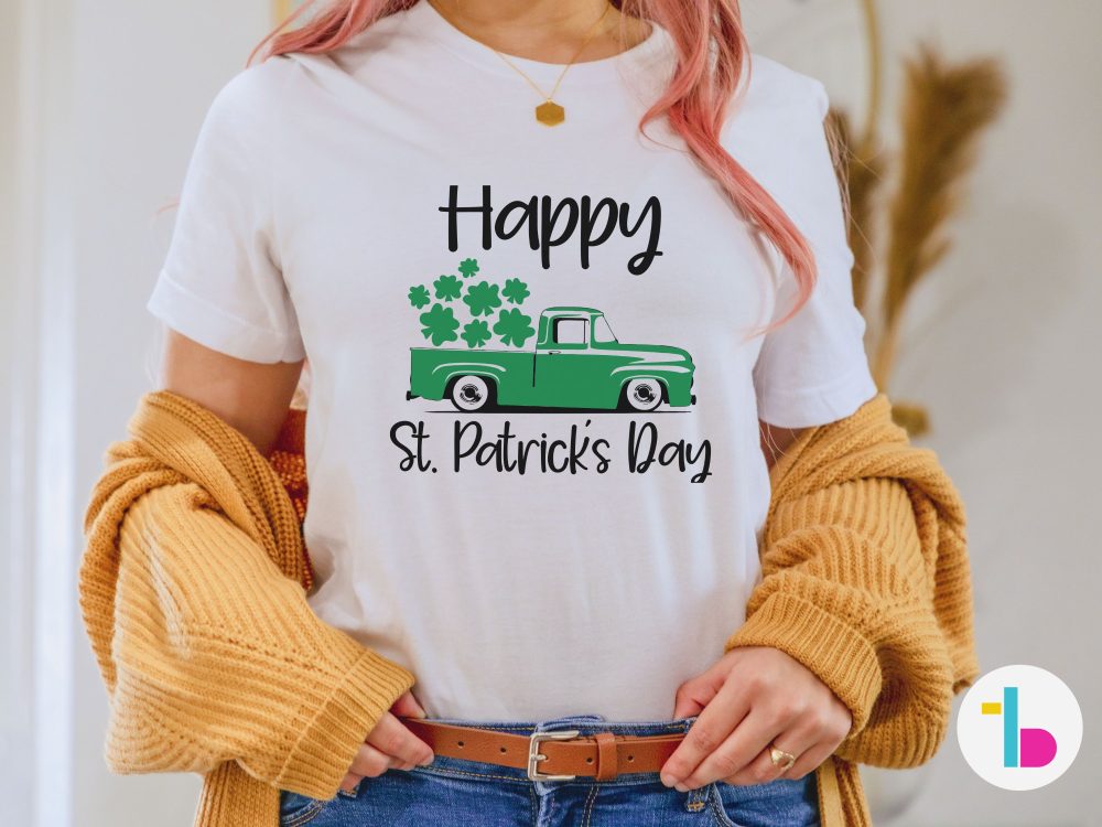 Happy St Patricks Day shirt, St Pattys Day shirt, Irish gifts, Lucky and blessed shirt