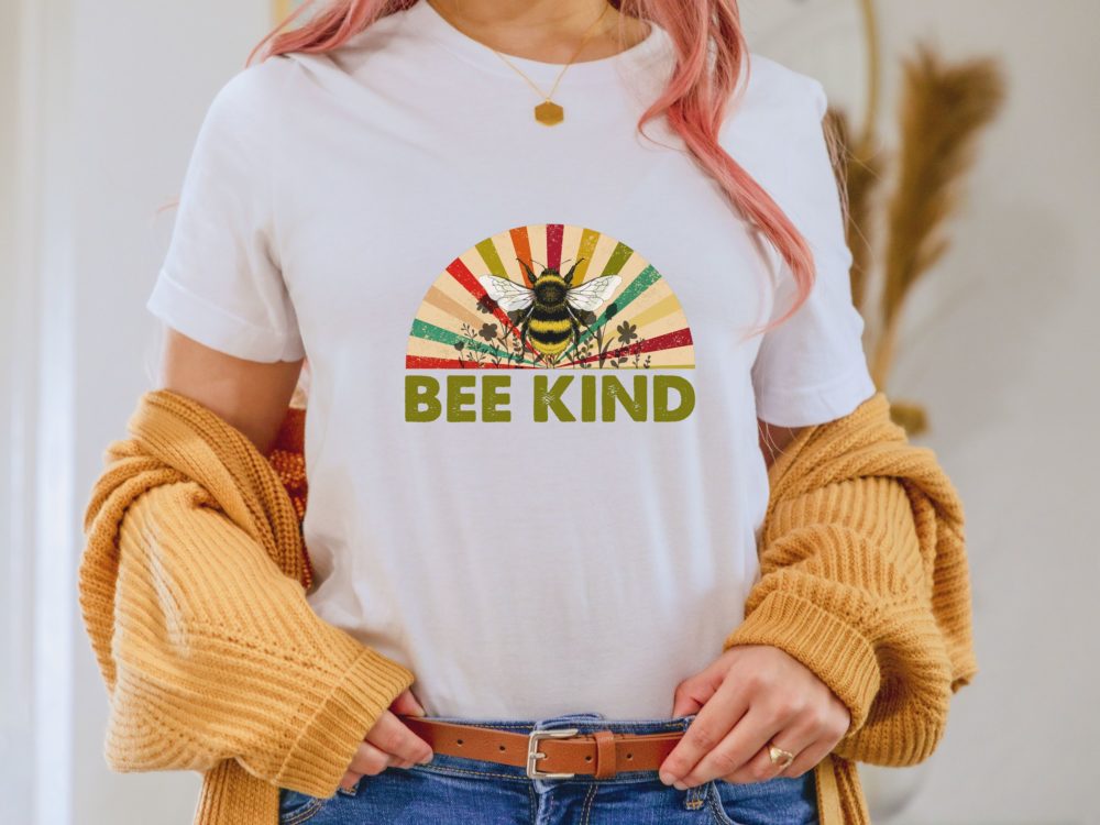 Bee kind retro shirt