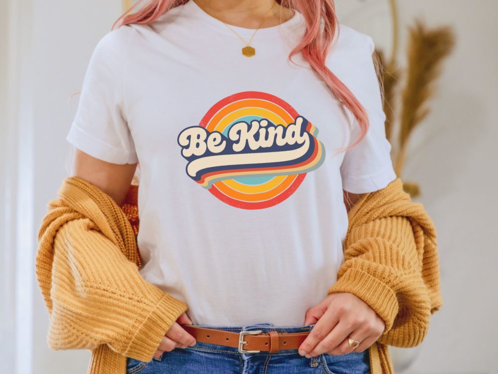 Be kind retro shirt