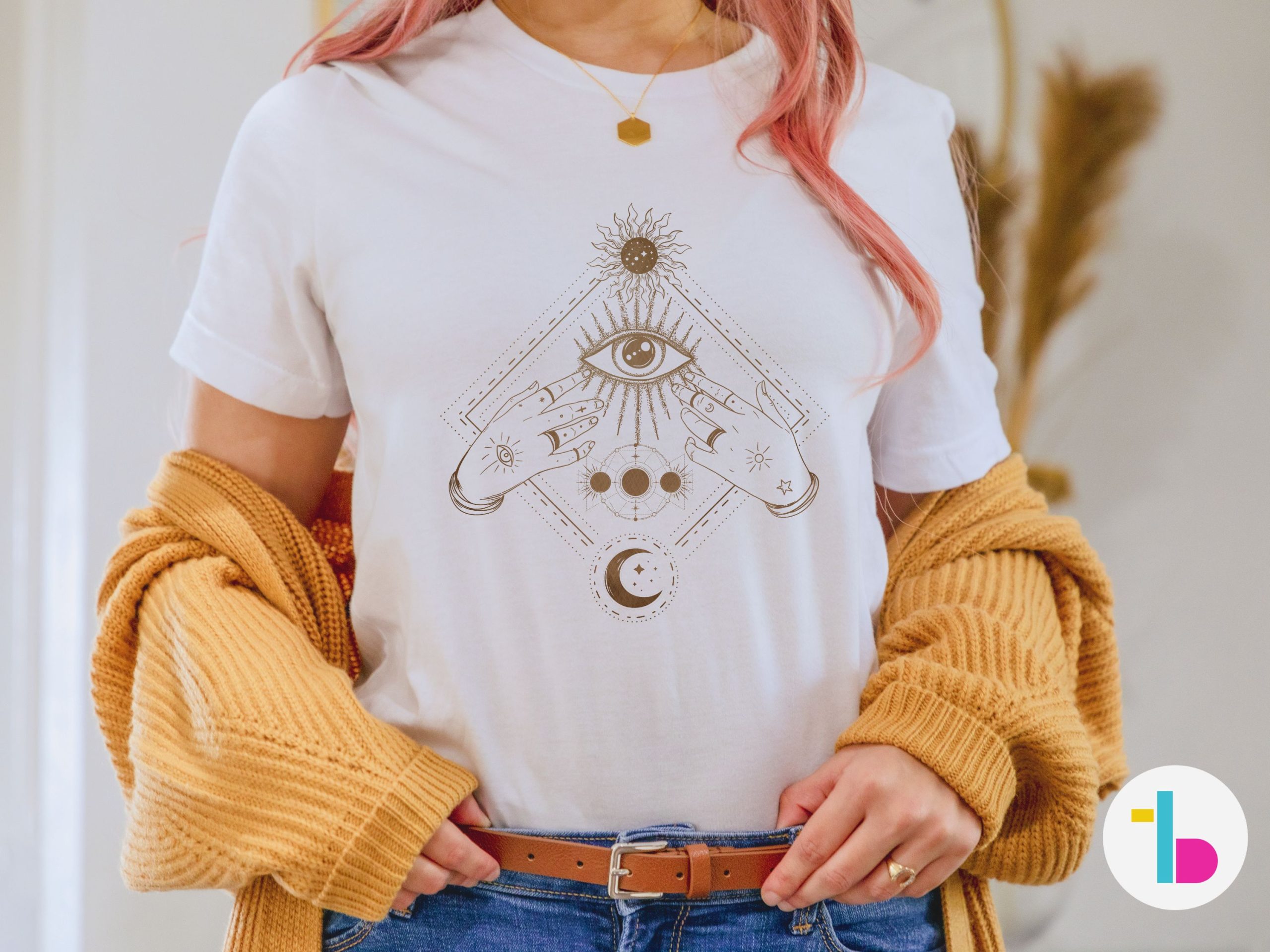 All seeing eye tee, Witchy mama shirt