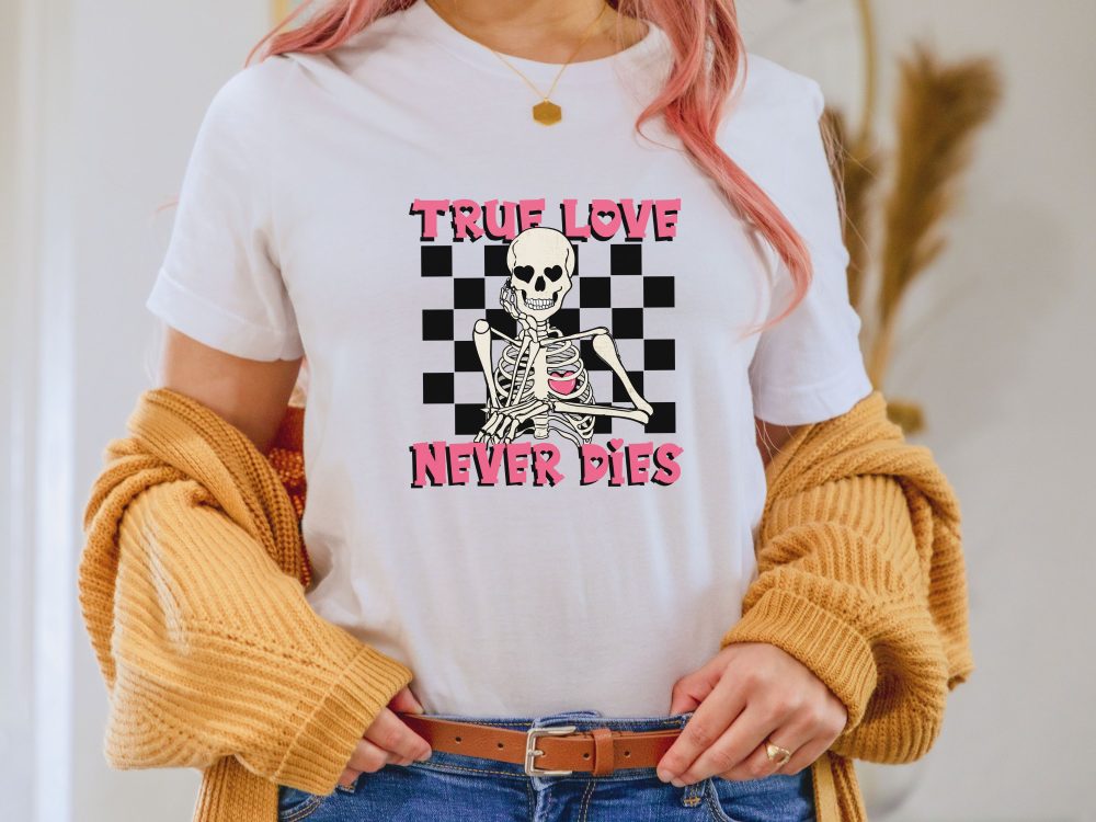 Valentines day shirt, Funny skeleton t-shirt, Retro Valentine tee