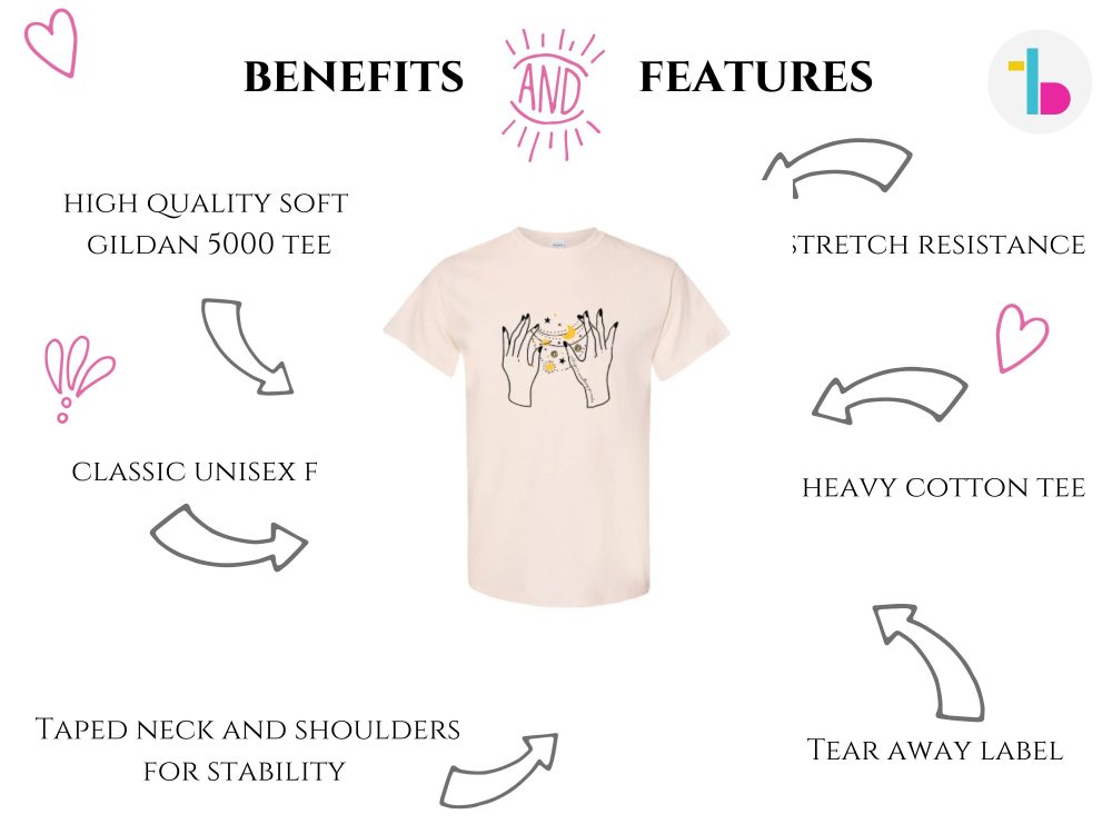 Mystical hands tshirt, Witchy shirt