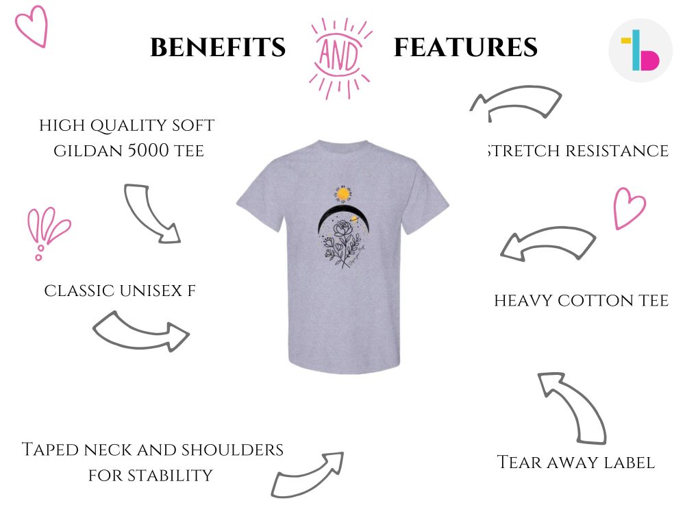 Aesthetic womens tshirt, mystical shirtv