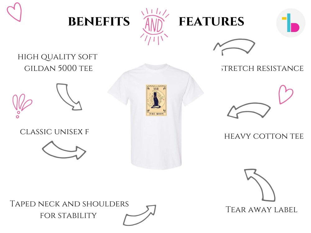 Black cat witchy shirt, Tarot card shirt