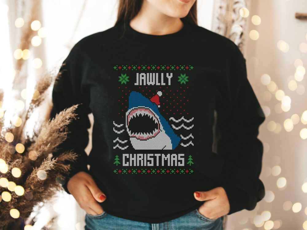 Shark Christmas sweatshirt