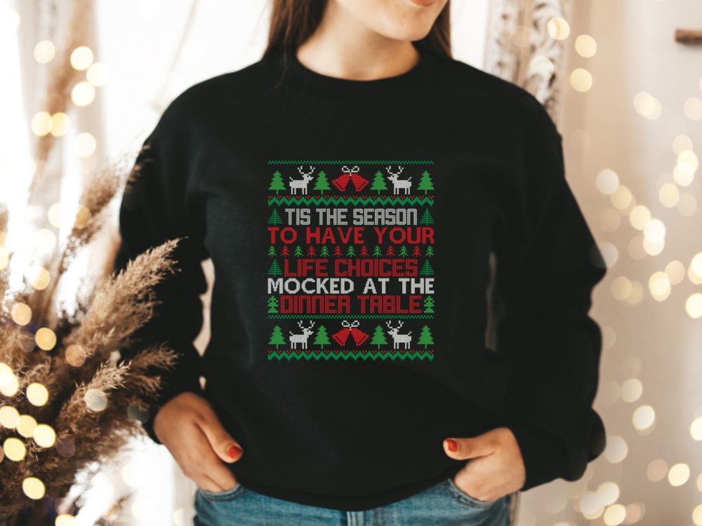 Holiday apparel for women, X-mas pullower